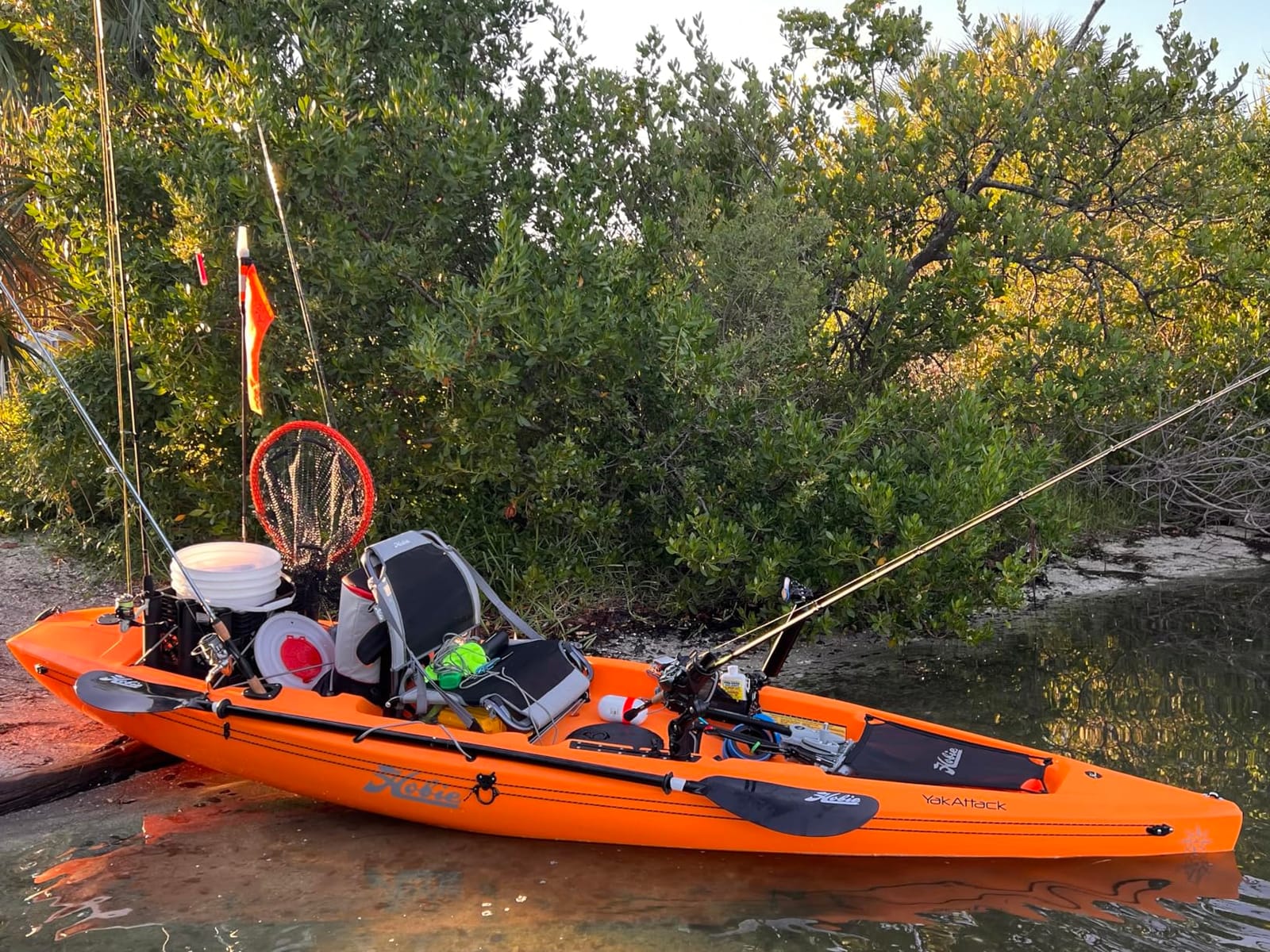 YakAttack LeverLoc Anchor Trolley Kit - Easy Install - Made in USA | Kayak Anchor System with Stealth Pulleys & PadHooks | Reflective 35' Paracord & Mounting Hardware customer photo 1