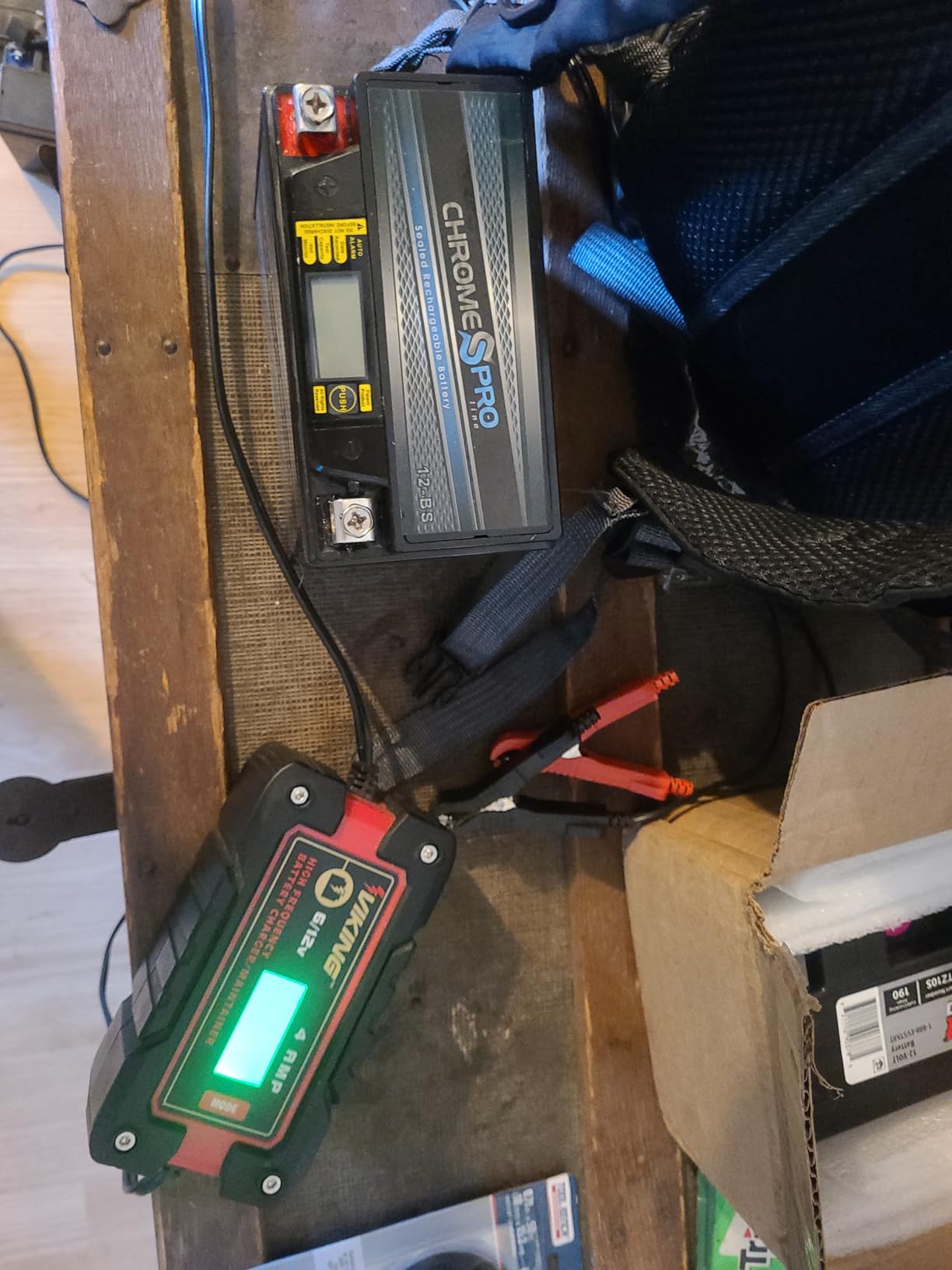 Chrome S Pro iGel 12-BS Maintenance-Free 12V 11Ah Battery Replacement for ATV, Motorcycle, Jet Skis, Scooter, UTV, and More - Nut and Bolt (T3) Terminal customer photo 1