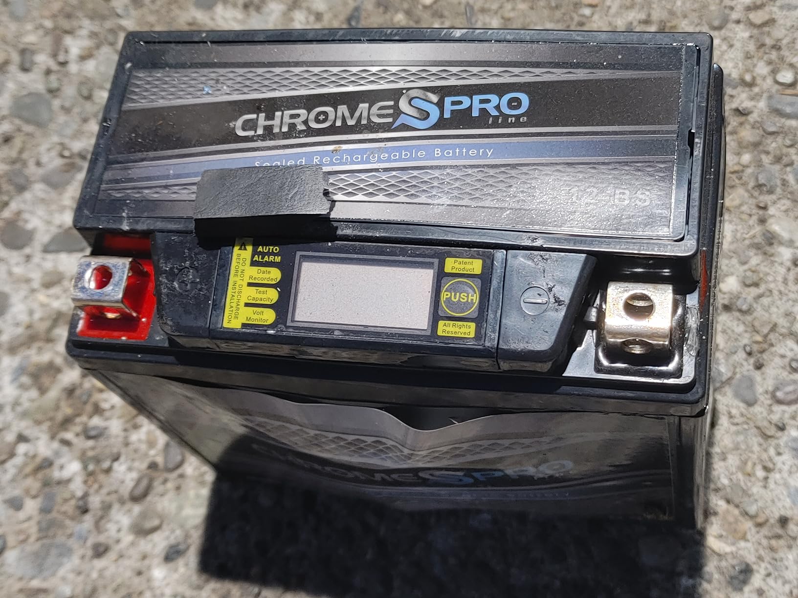 Chrome S Pro iGel 12-BS Maintenance-Free 12V 11Ah Battery Replacement for ATV, Motorcycle, Jet Skis, Scooter, UTV, and More - Nut and Bolt (T3) Terminal customer photo 2