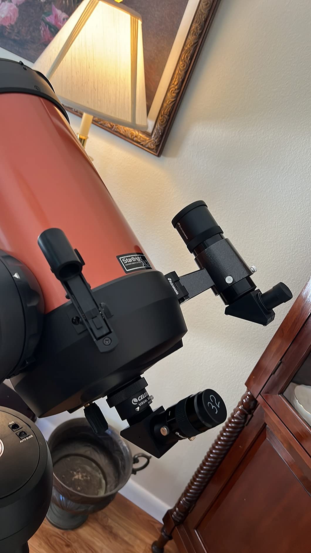 Astromania Finder Scope, Right Angle Optical Finderscope for Telescope 9x50 customer photo 2