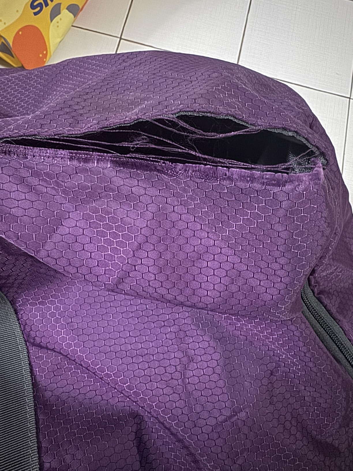 Gonex 80L Foldable Travel Duffle Bag with Shoe Compartment, Lightweight customer photo 1