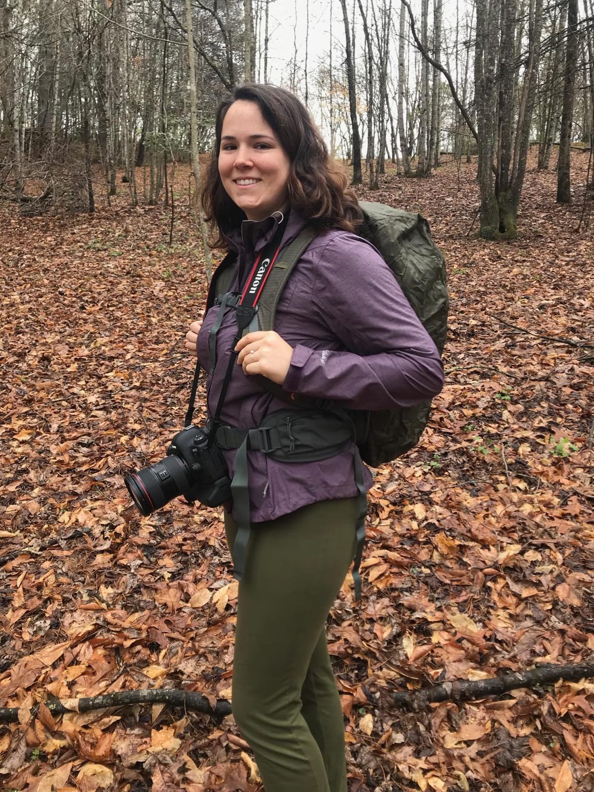 Lowepro LP37016-PWW Flipside Trek BP 450 AW Backpack for Camera, Grey/Dark Green customer photo 2