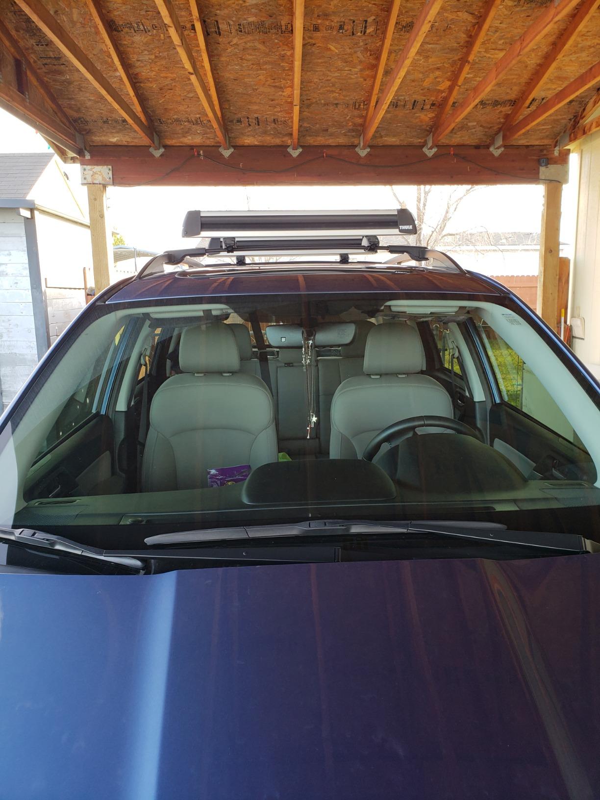 Subaru 2010-2026 Subaru Ski & Snowboard Rack Kit Forester Outback SOA567S011 Thule Genuine OEM customer photo 2