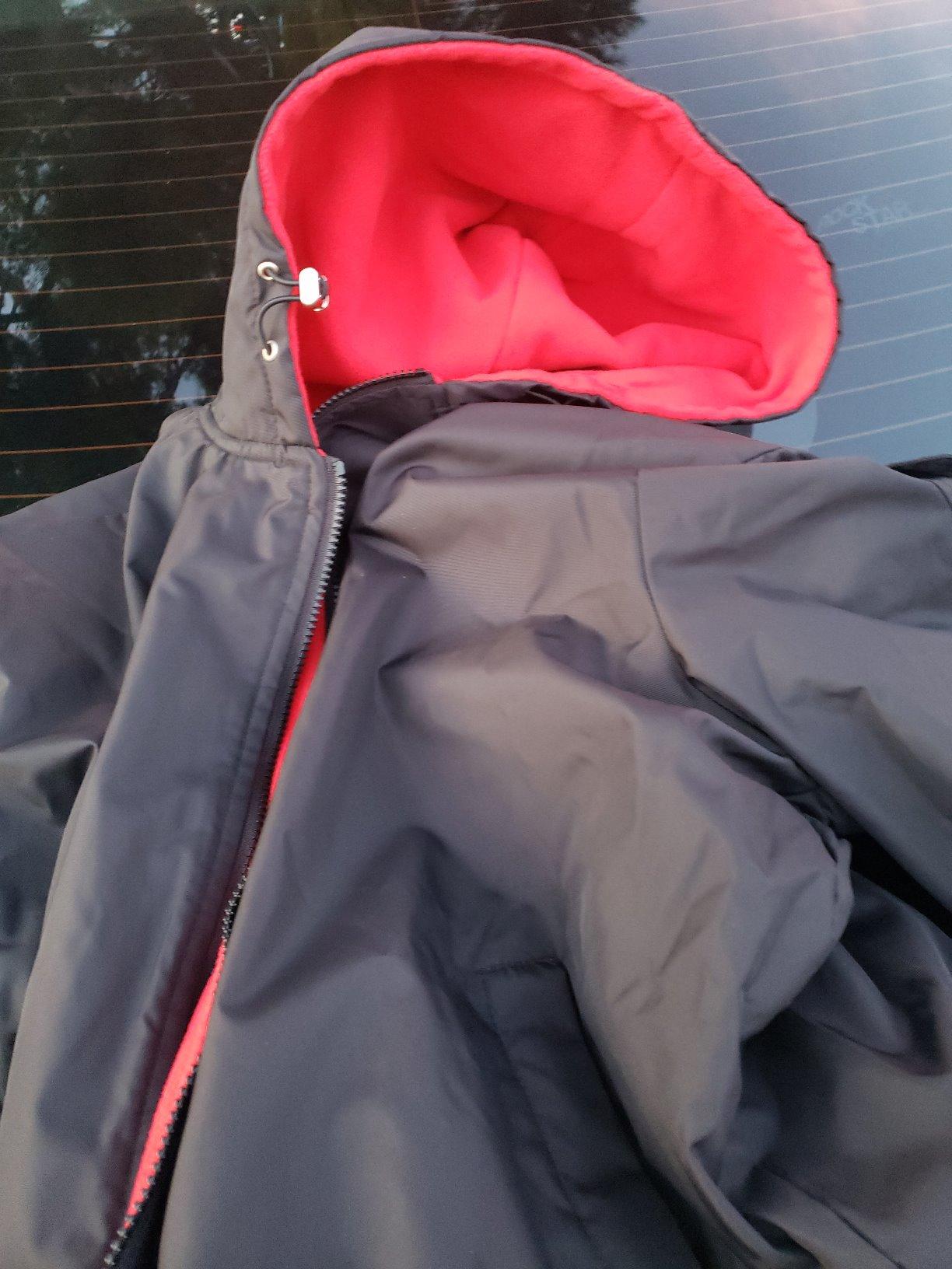 Adoretex Unisex Water Resistant Swim Parka for Adults and Kids Navy Lining (PK005) customer photo 1