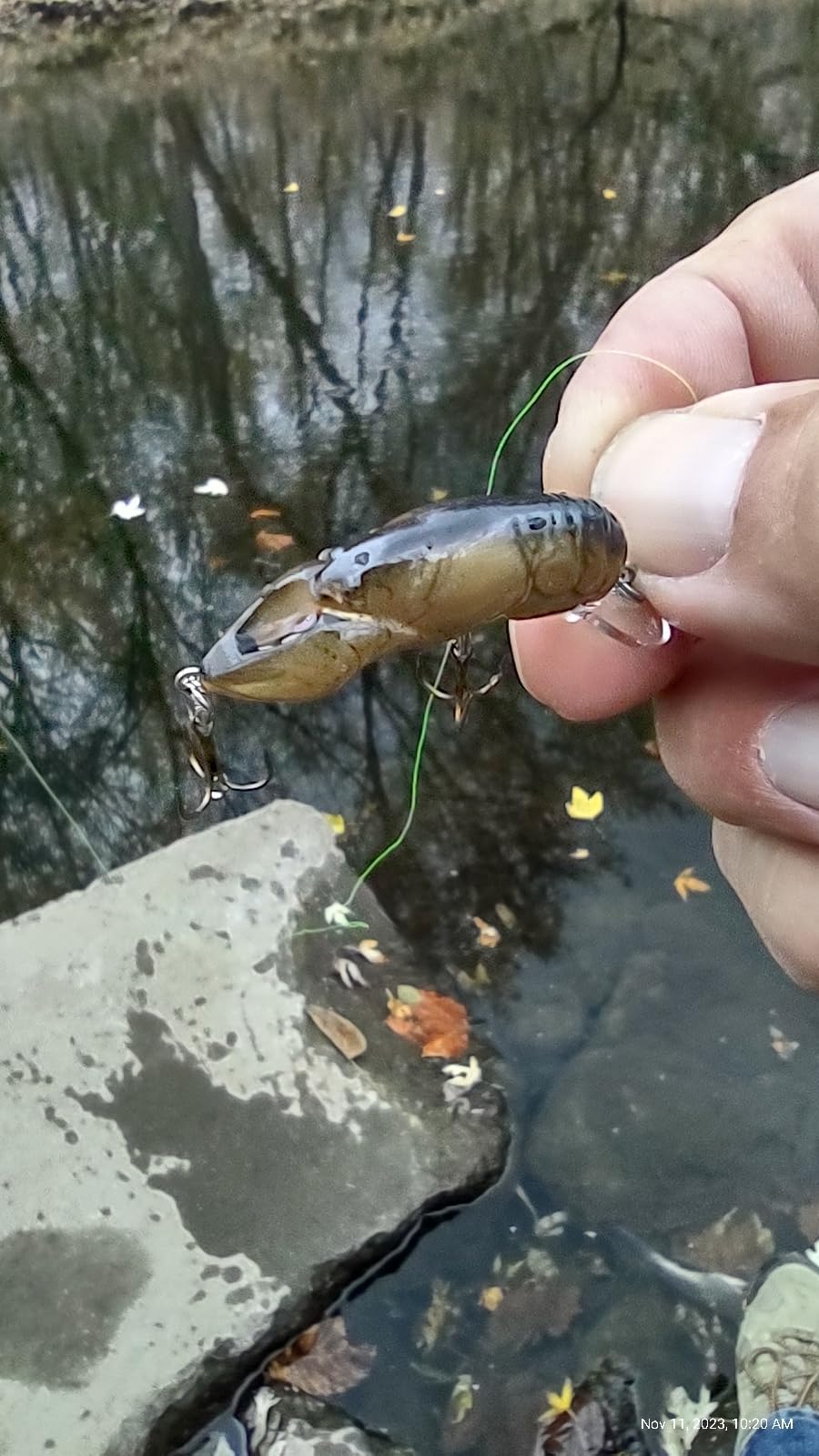 Rebel Lures Original Realistic Crawfish Crankbait Fishing Lure customer photo 2