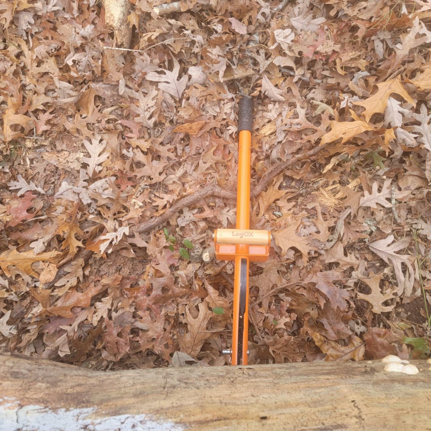 LogOX 3-in-1 Forestry Multitool, Firewood Harvesting Hand Tools, Reduce Back Strain and Heating Costs, Log Hauler, Cant Hook, and Timberjack, All-in-One (Patented & Made in USA) customer photo 2