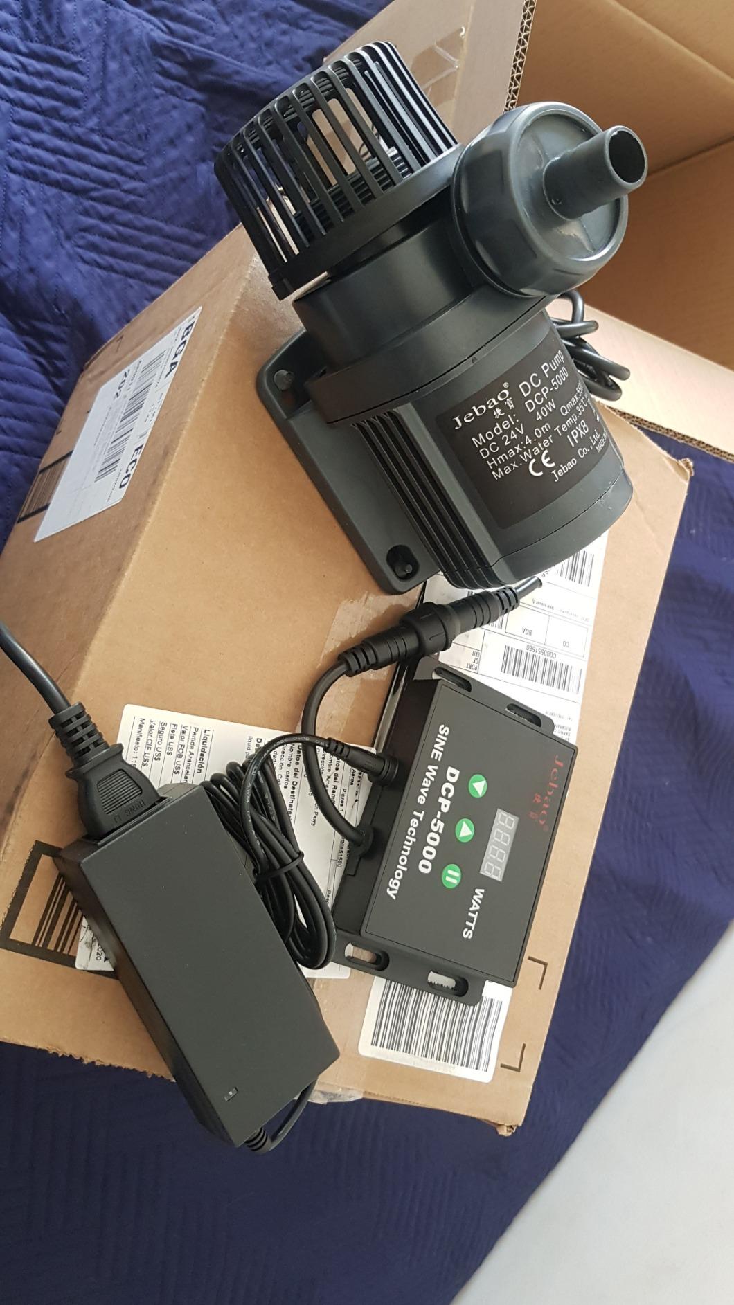 Jebao DCP-5000 Sine Wave DC Water Return Pump, 1,450 GPH customer photo 2