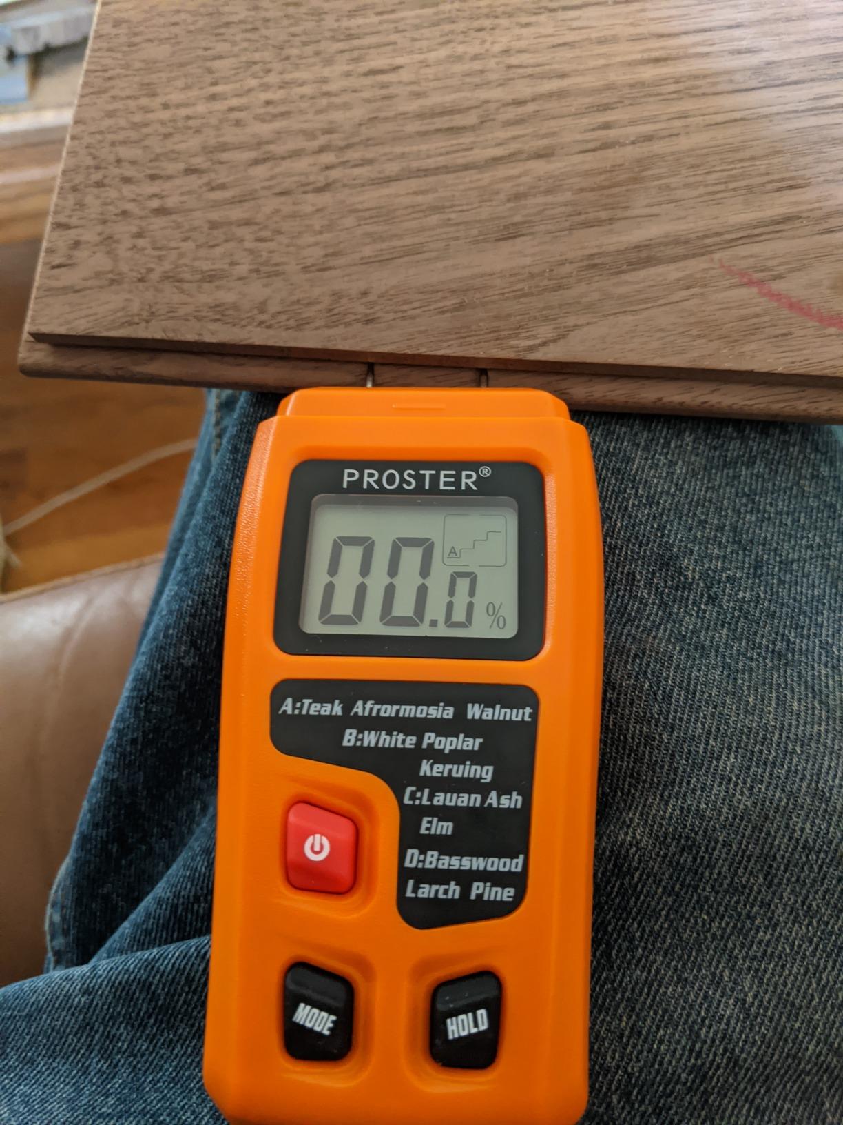 Proster Wood Moisture Meter 4 Modes 0-99.9% for Wood/Paper/Firewood customer photo 1