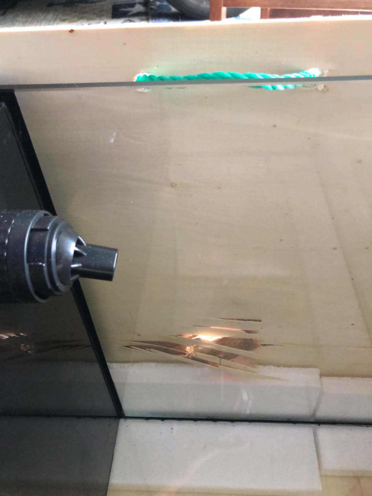 LANDEN EzFlux 60 Rimless 26 Gallon Rear Filtration Tank, Pump Included customer photo 2