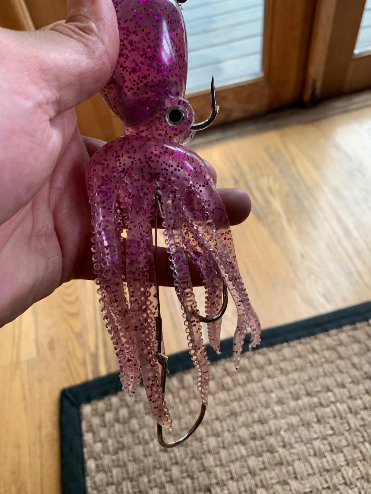 Artificial Octopus Swimbait, Skirt Tail Lure customer photo 1