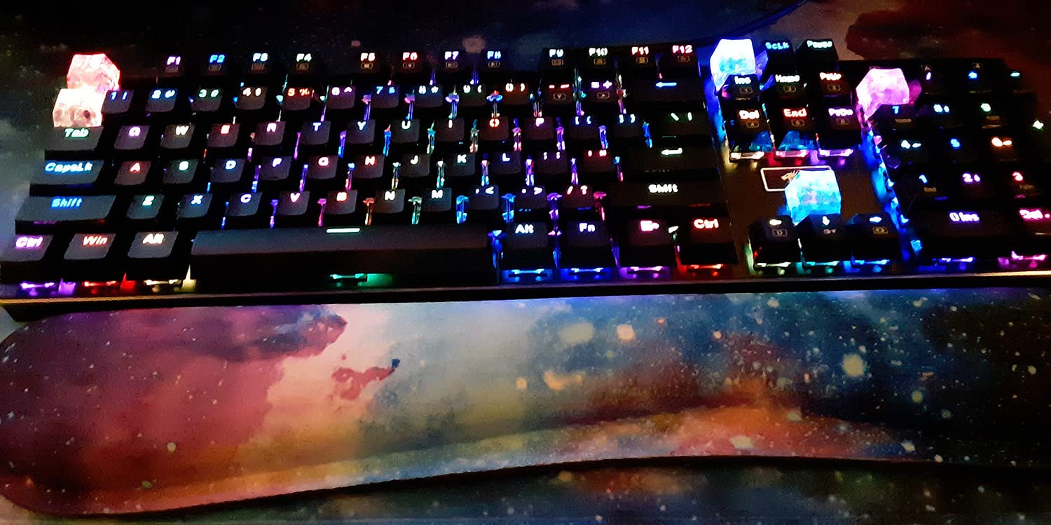 Redragon K556 Wired RGB Mechanical Gaming Keyboard, 104-Key Aluminum Board customer photo 1