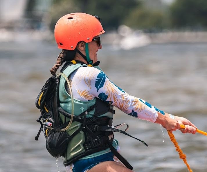 Triple Eight Sweatsaver Gotham Water Helmet - Ideal for Wakeboarding, Waterskiing, Kayaking, and Other Water Sports customer photo 2