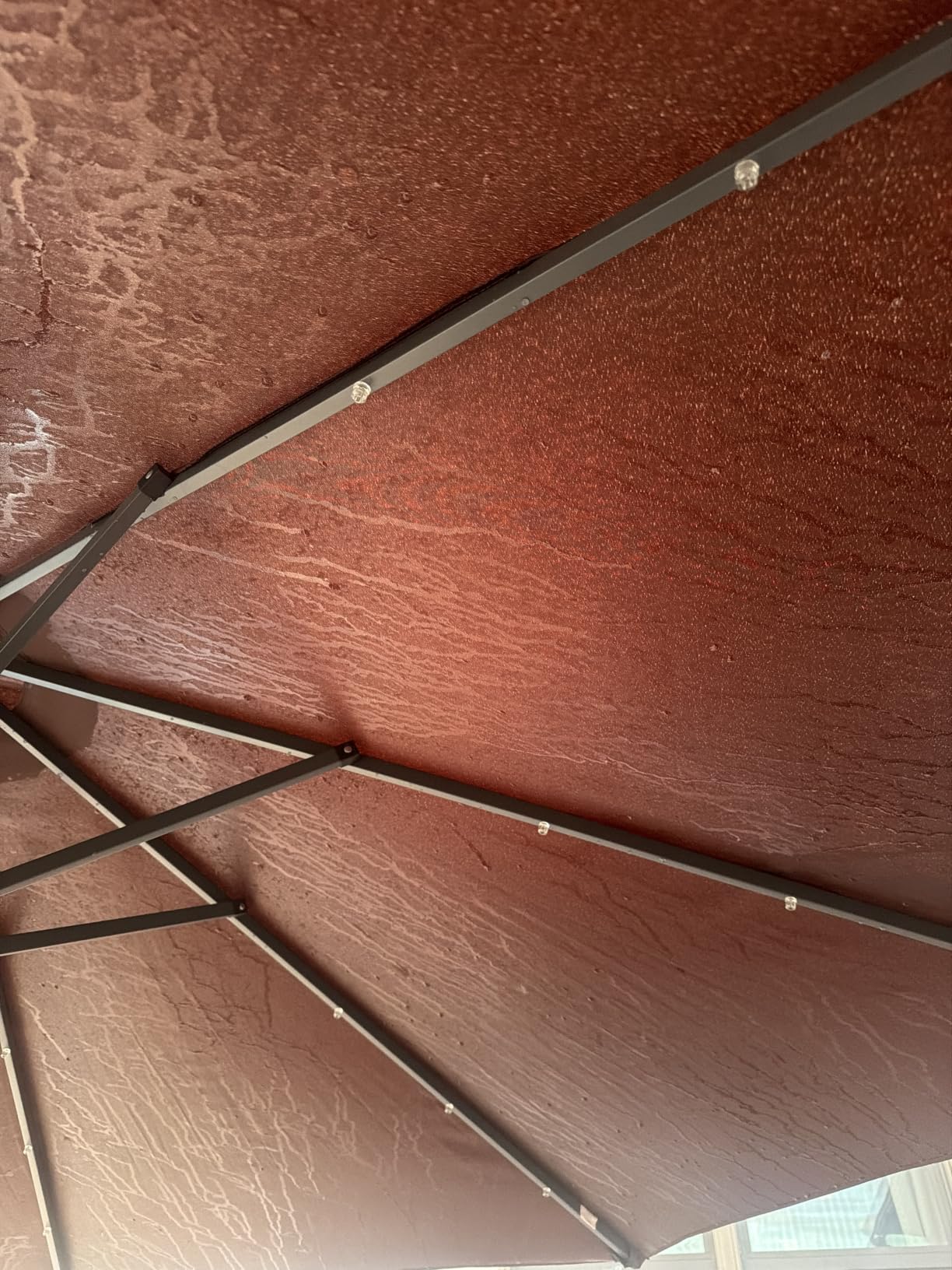 Best Choice Products 10ft Solar Polyester LED Lighted Patio Umbrella w/Tilt Adjustment and UV-Resistant Fabric - Tan customer photo 1