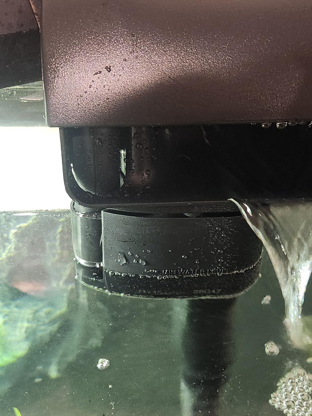 Tetra Whisper IQ Power Filter 10 Gallons, 105 GPH, with Stay Clean Technology customer photo 2