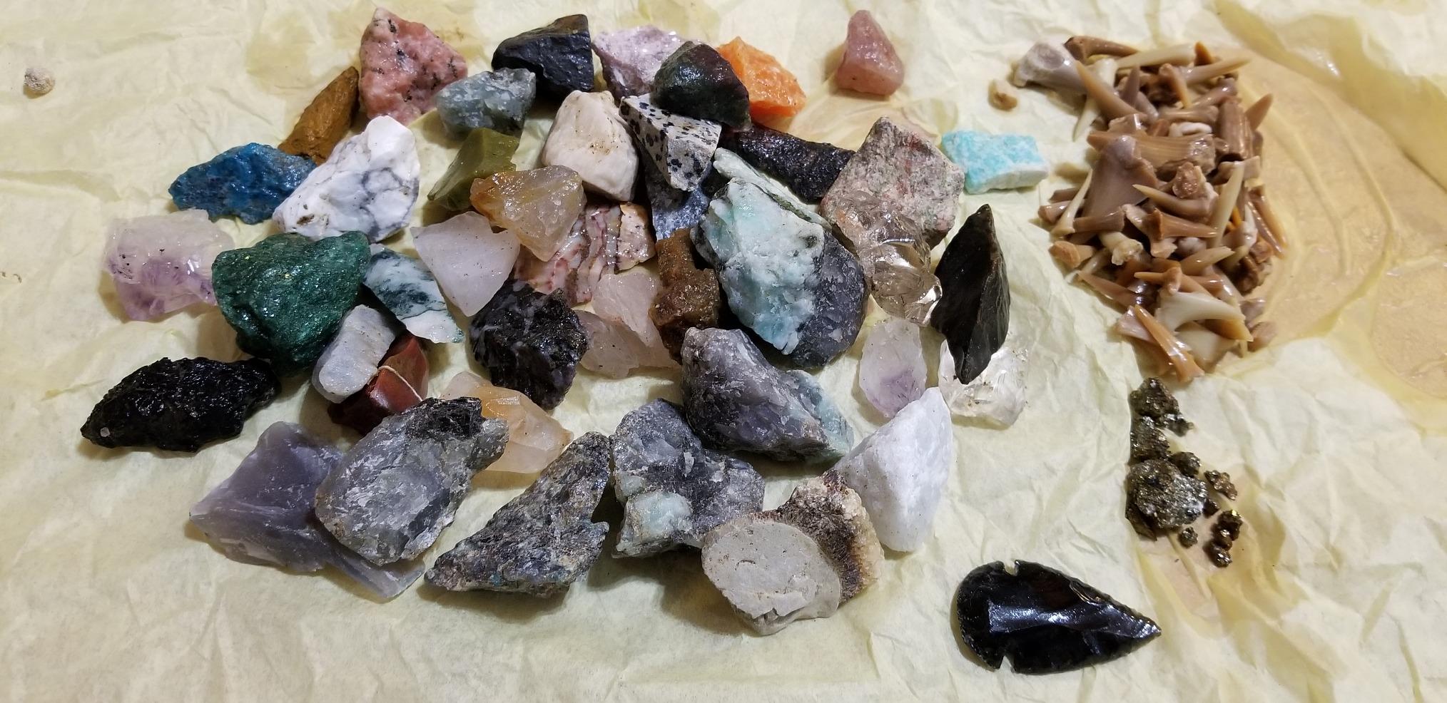 Adult Geology Kit: Rocks, Minerals, Fossils, Crystals & Shark Teeth customer photo 2
