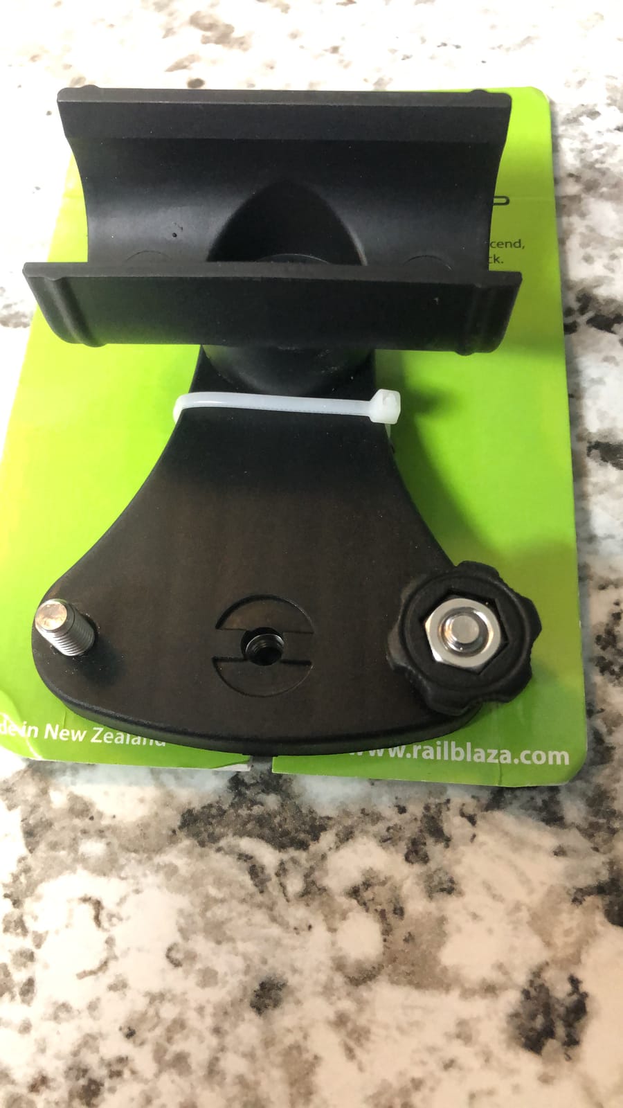 RAILBLAZA QuickGrip Kayak Paddle Holder Clip with Trackmount for Paddle Pole or Landing Net Storage customer photo 2