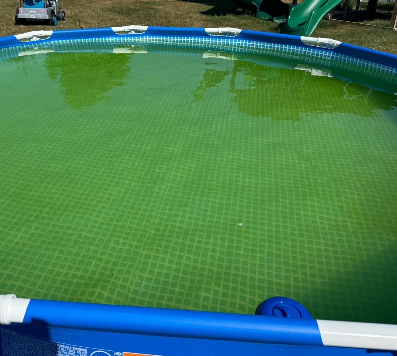 Intex Metal Frame 15ft x 48in Round Above Ground Swimming Pool Set w/Pump customer photo 1
