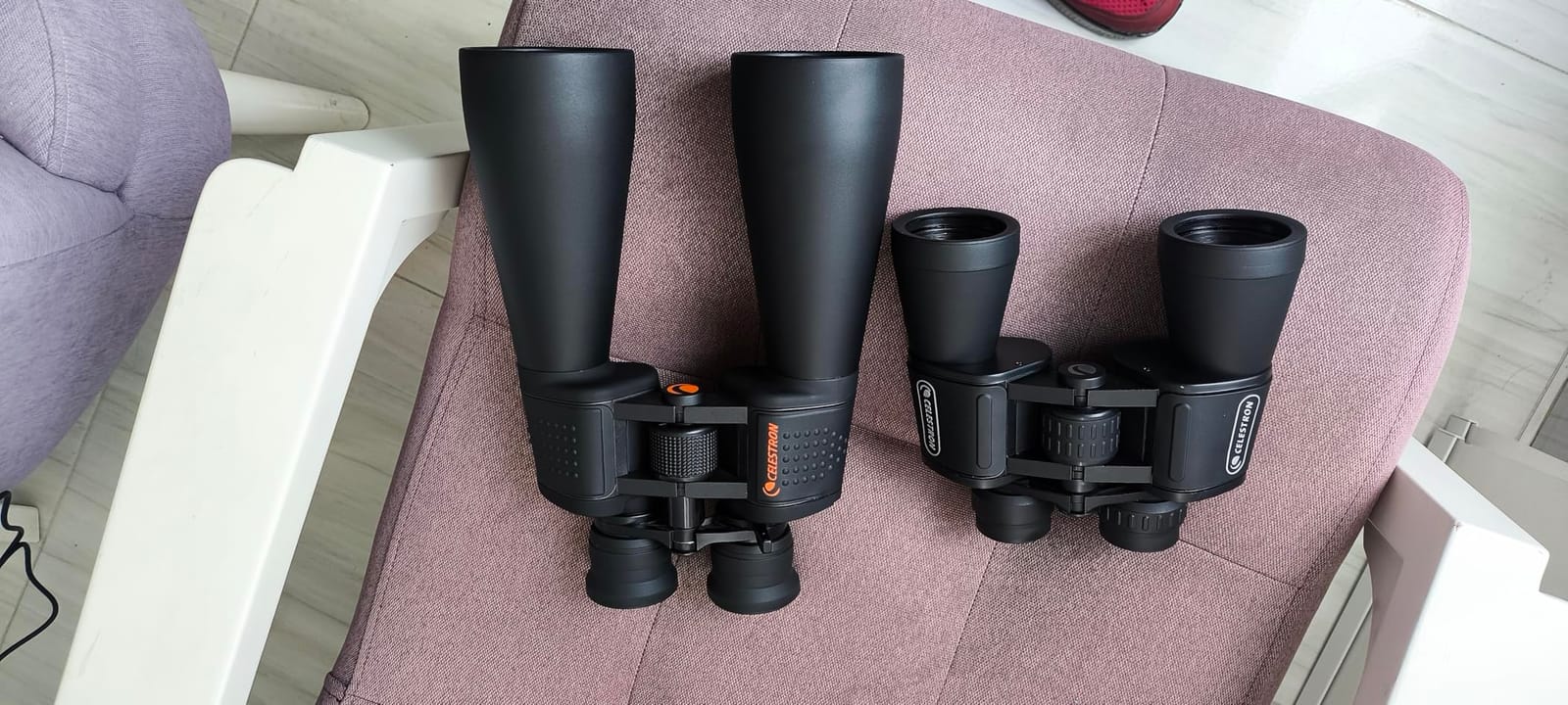 Celestron SkyMaster 15-35x70 Binoculars with Zoom for Long-Range Viewing | 15-35x Zoom Astronomy Binoculars, Multi-Coated BaK-4 Optics, Long-Distance Viewing, Long Eye Relief, Tripod Adapter Included customer photo 2