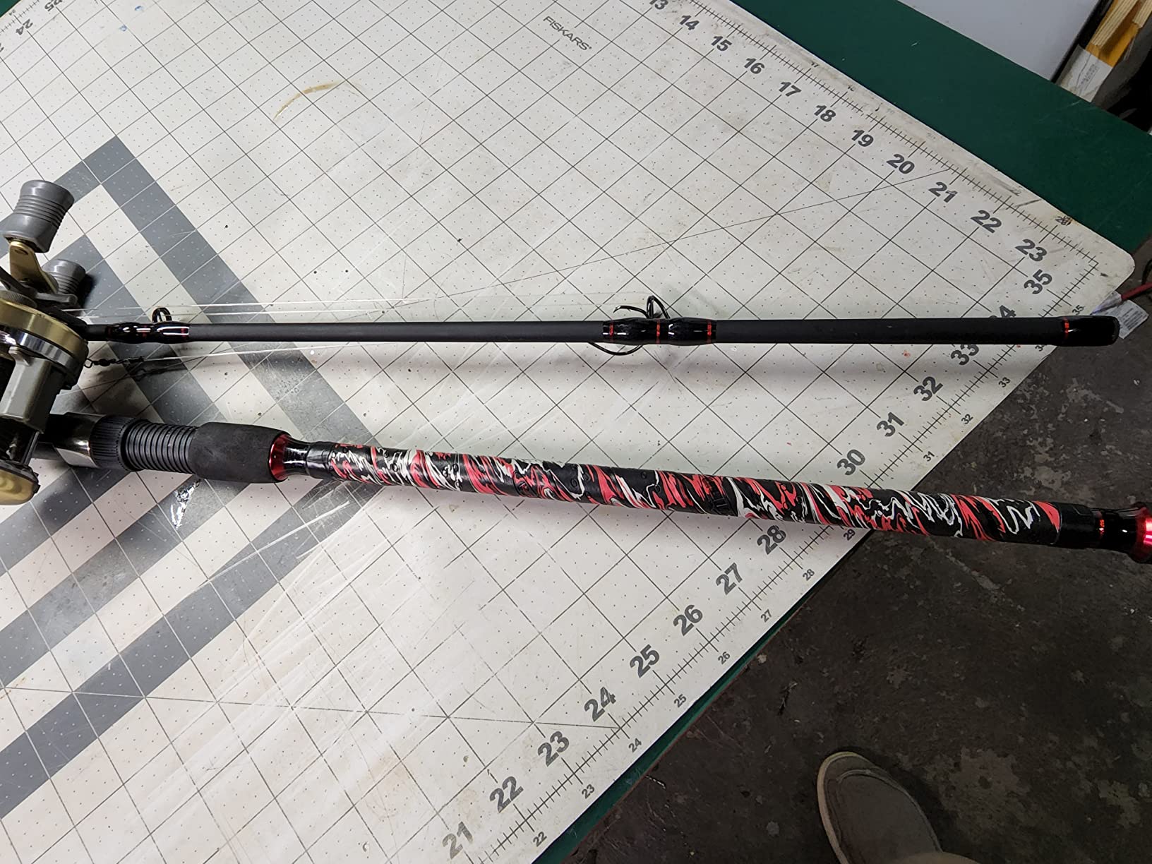 Fiblink Surf Casting Fishing Rod 2-Piece Graphite Travel Baitcasting Fishing Rod customer photo 1