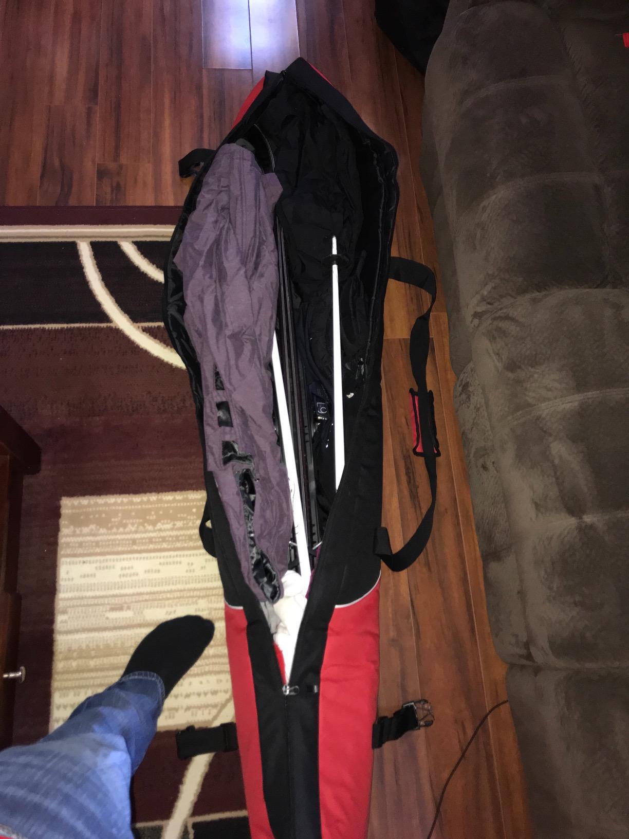 Athletico Mogul Padded Ski Bag - Fully Padded Single Ski Travel Bag customer photo 2