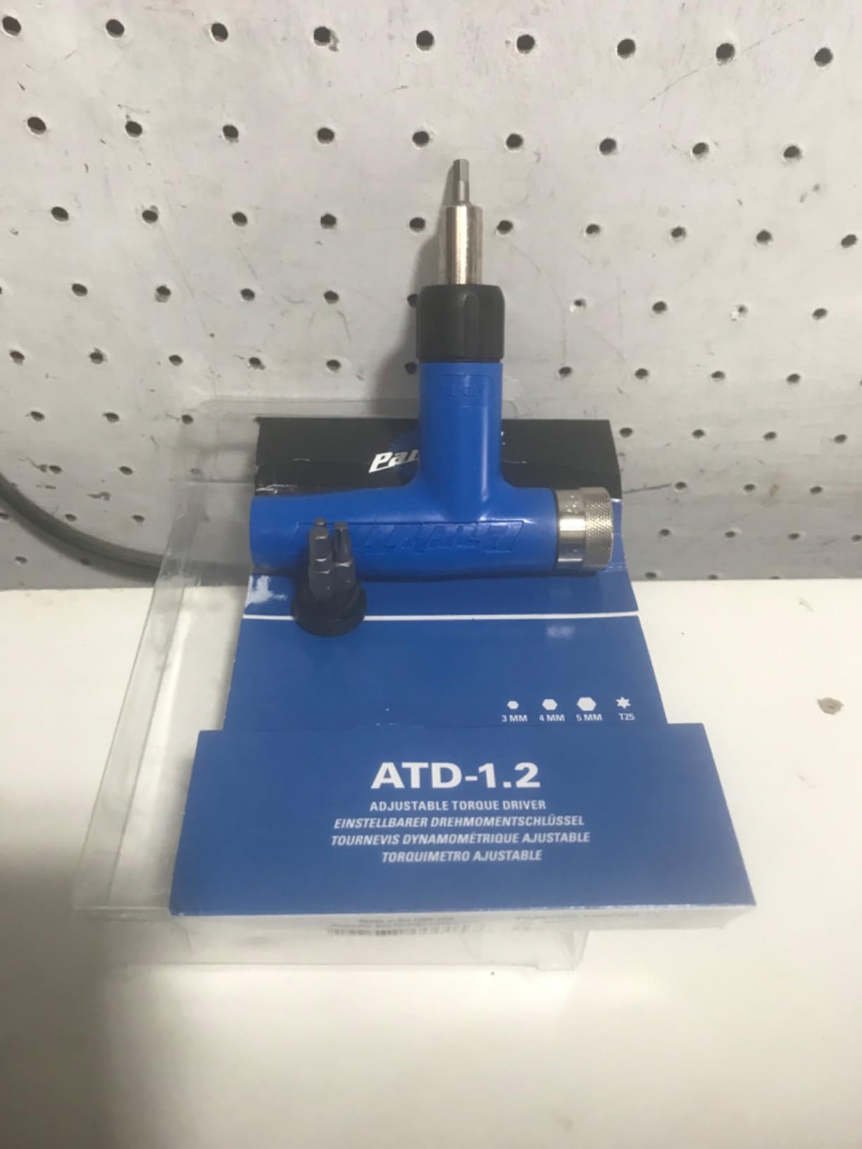 Park Tool ATD-1.2 - Adjustable Torque Driver Tool, Blue | Park Tool ATD-1.2 Adjustable Torque Driver Wrench - 4-6Nm Bicycle Tool customer photo 1