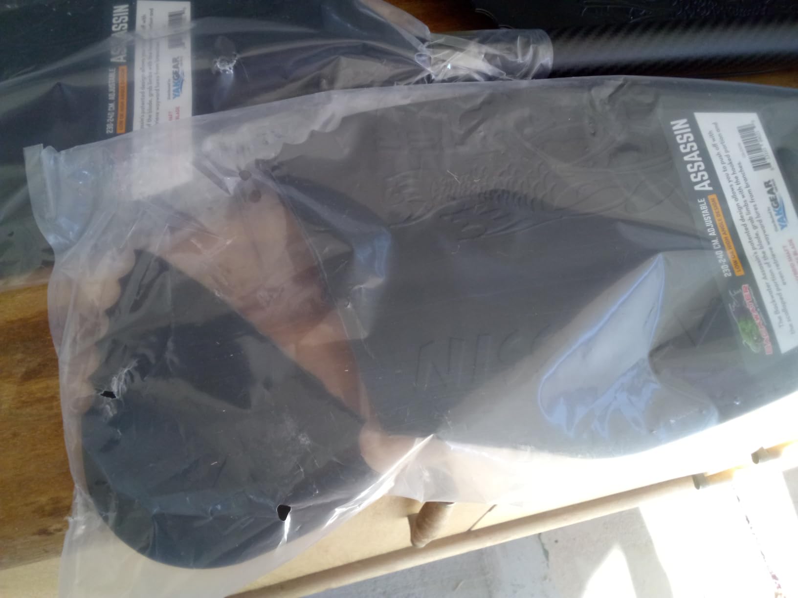 Backwater 06-0016 Assassin Full Paddle Carbon Hybrid - 90.5