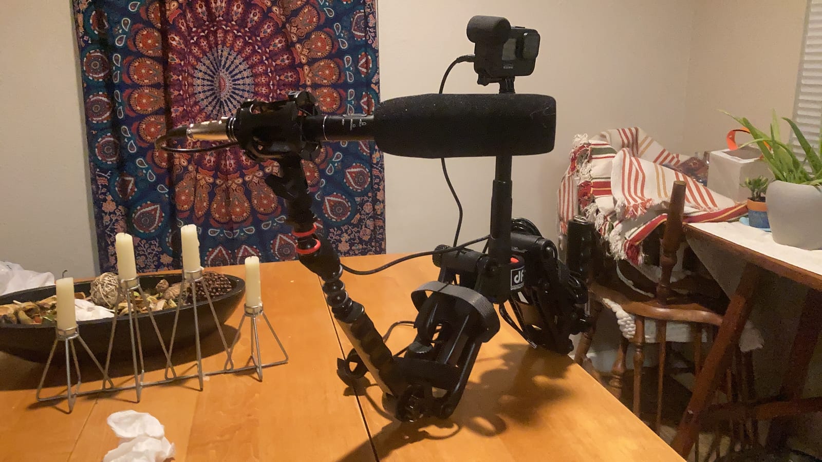 Ruittos Condenser Interview Microphone Photography Shotgun Mic for Video Camcorders DSLR DV Camcorder 11 inches/27cm Camera Microphone with Metal Holder, Anti-Wind Foam Cap XLR Cable customer photo 1