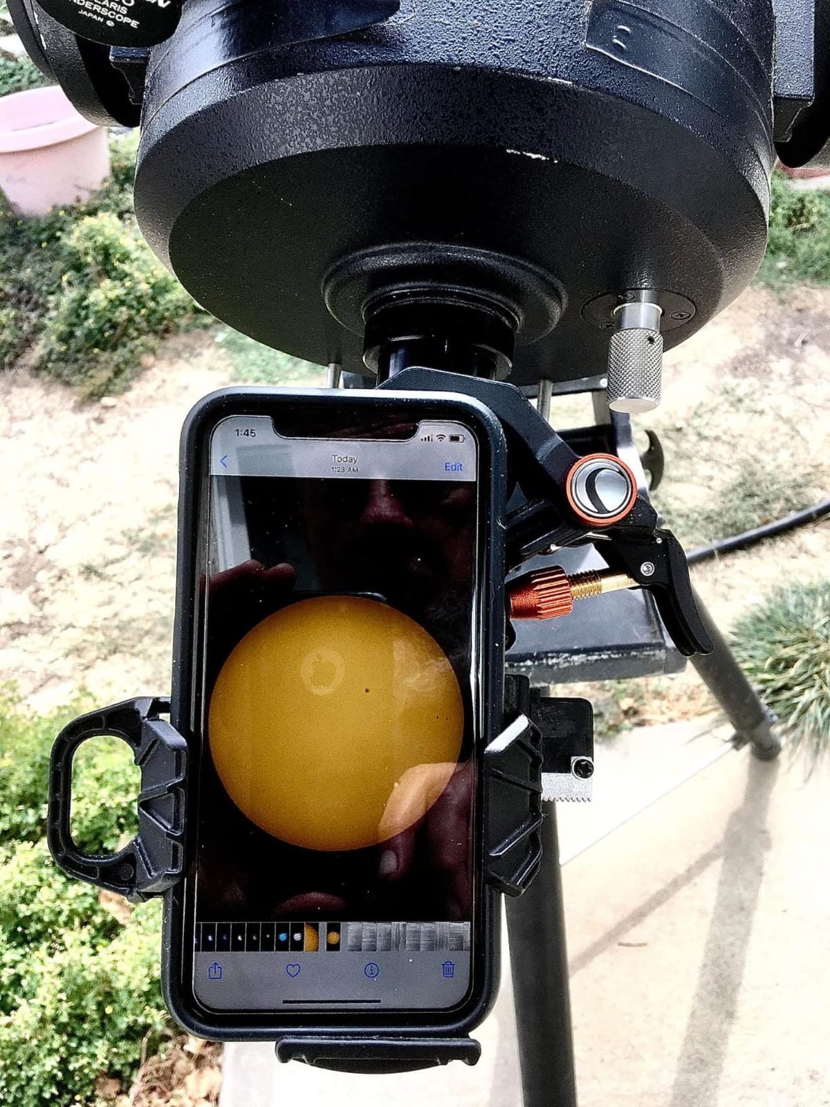 SVBONY Telescope Filter 1.25 inches, Variable Polarizing Filter Moon Filter customer photo 2