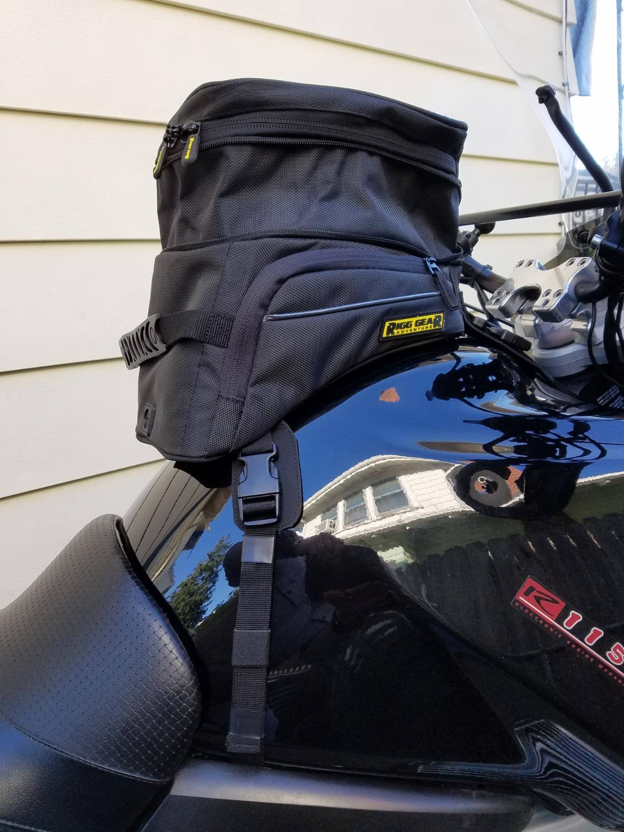 Nelson-Rigg Trails End Adventure Motorcycle Tank Bag, fits Most Honda Yamaha Kawasaki Adventure Bikes customer photo 2
