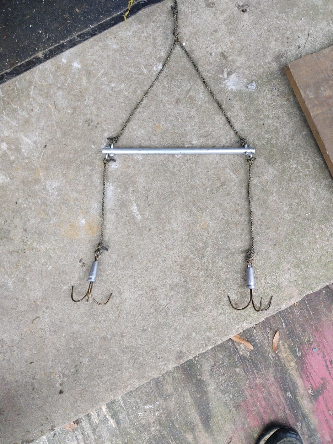 Snagging Hooks Snagging Weighted Treble Hooks 2pcs/Pack Fishing Hooks 5 Sizes 0.7oz 1.1oz 1.6oz 2.1oz 2.8oz customer photo 1