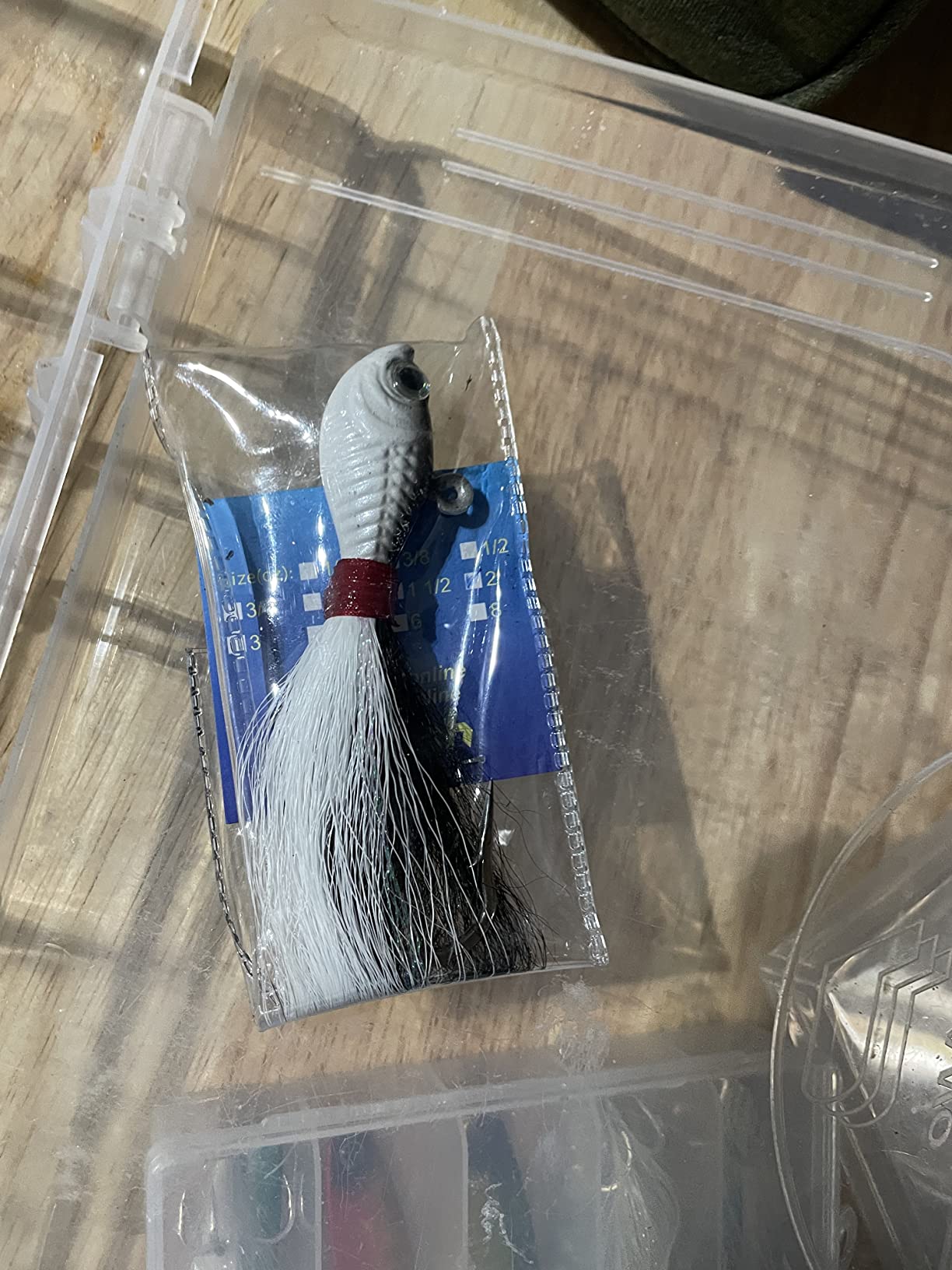 Dr.Fish 3 Pack Bucktail Jig Lure Hair Jig Saltwater Freshwater Lures Surf Fishing Bass Flounder Striper Bluefish Halibut Redfish customer photo 2