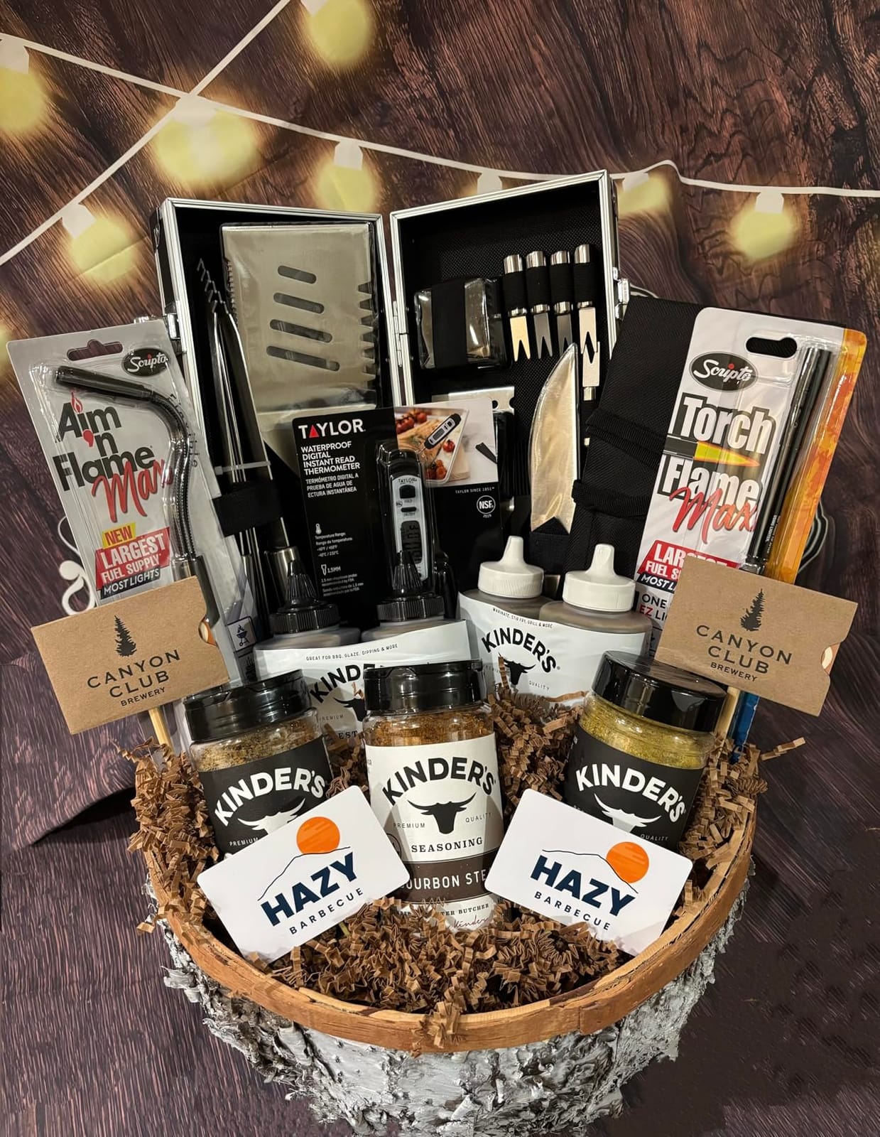 Kaluns Grilling Accessories, Gifts for Men Christmas Grilling Gifts for Dad, Heavy Duty Stainless Steel BBQ Grill Tools Set for Outdoor Grill with Aluminum Case and Apron, Birthday Gifts for Men Dad customer photo 1