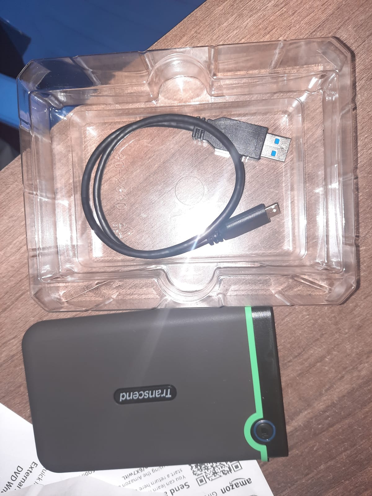 Transcend 2TB StoreJet 25M3 Rugged Portable HDD, One Touch Backup customer photo 1
