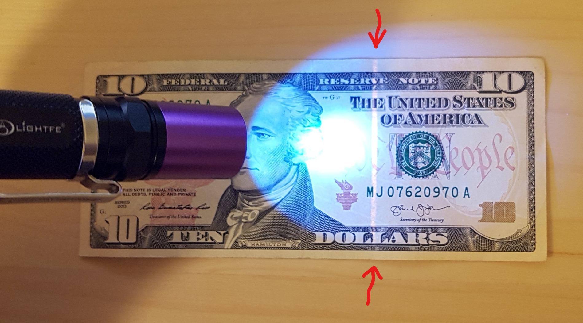 Black Light UV Flashlight 365nm Blacklight UV301D with LG LED Source,Black Filter Lens, Max.3000mW high Power for Resin Glue Curing Light, Rocks and Mineral Glowing,A/C Leak Detector customer photo 2