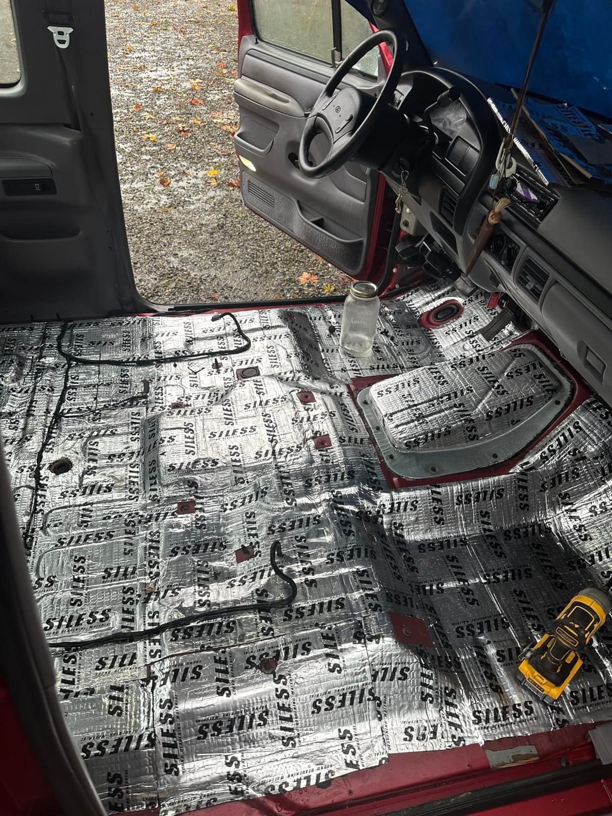 Siless 80 mil (2mm) 36 sqft (3.4 sqm) Car Sound Deadening mat - Butyl Automotive Sound Deadener - Noise Insulation and Vibration Dampening Material (36 sqft) customer photo 2