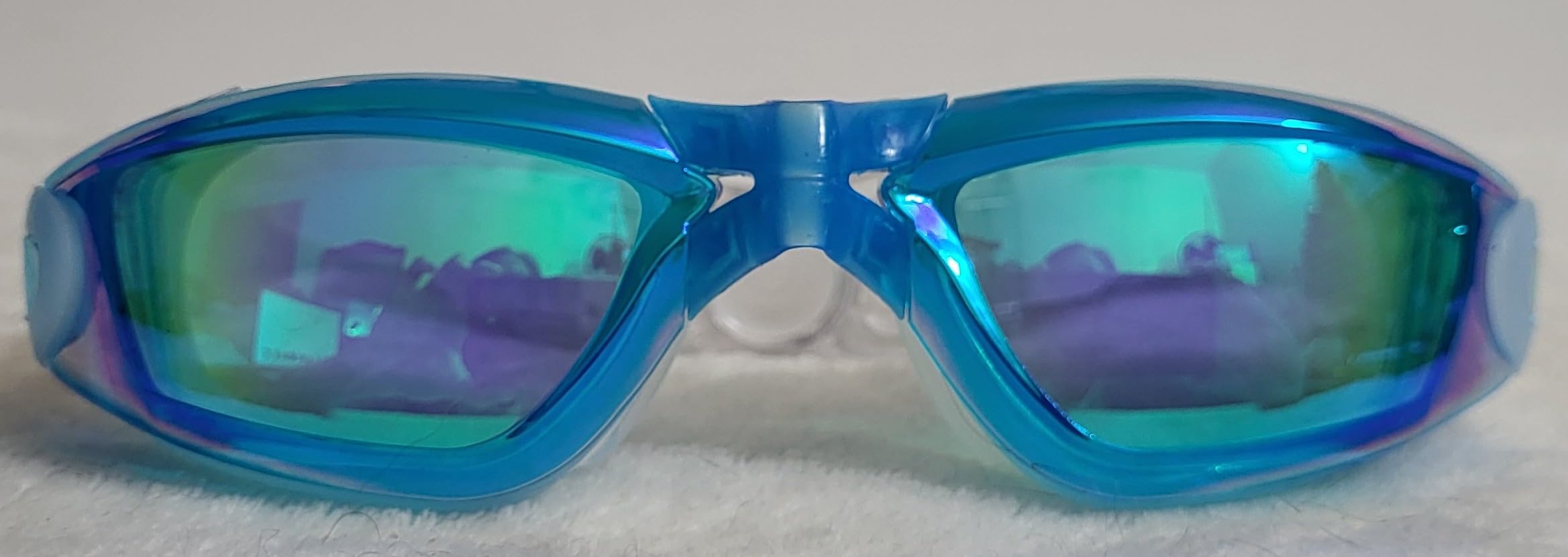 Swim Goggles - Swimming Goggles,Pack of 2 Professional Anti Fog No Leaking UV Protection Wide View for Women Men Adult Youth Kids customer photo 2