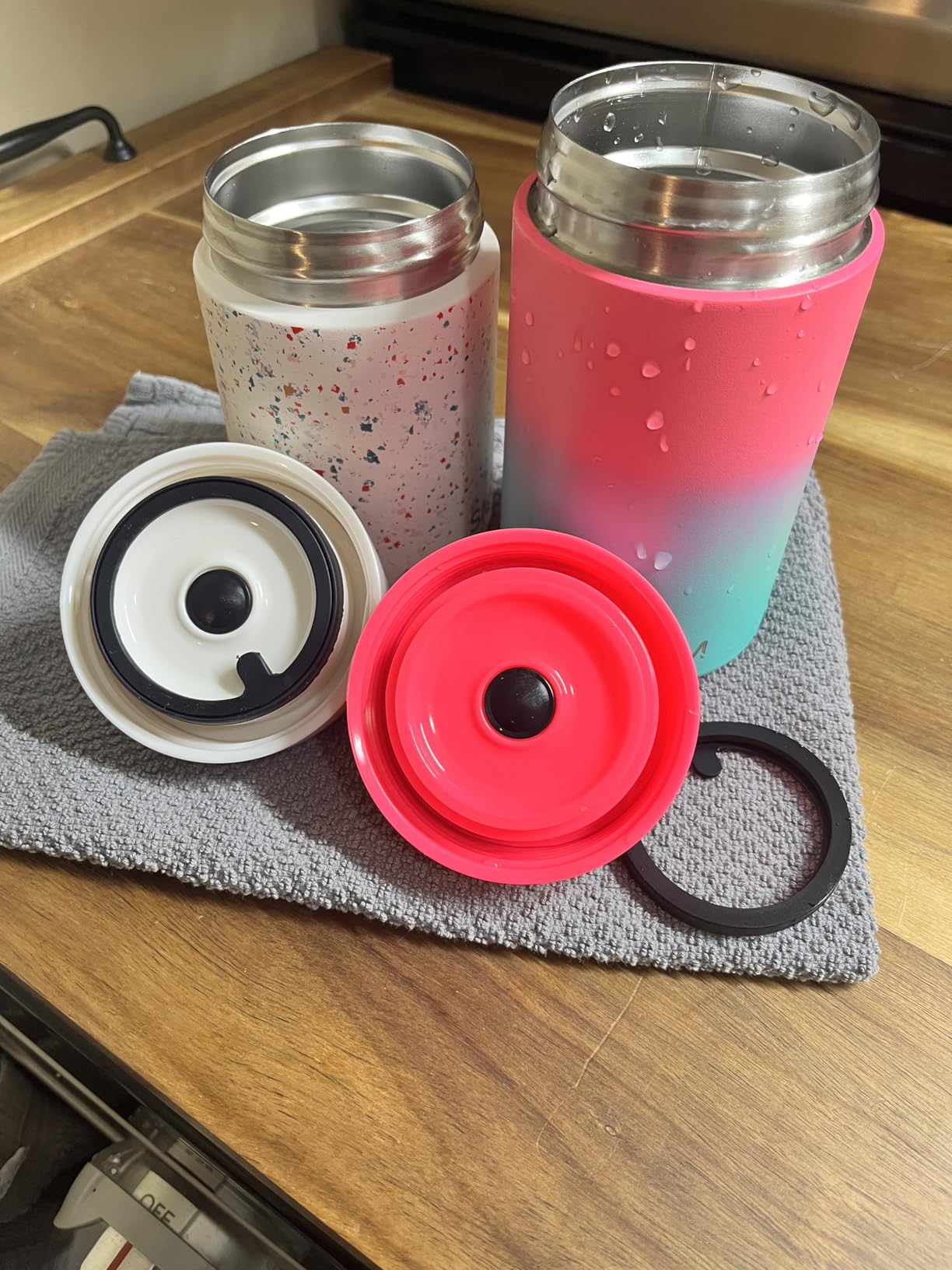 Simple Modern Insulated Food Jar with Handle | 12oz | Black customer photo 1