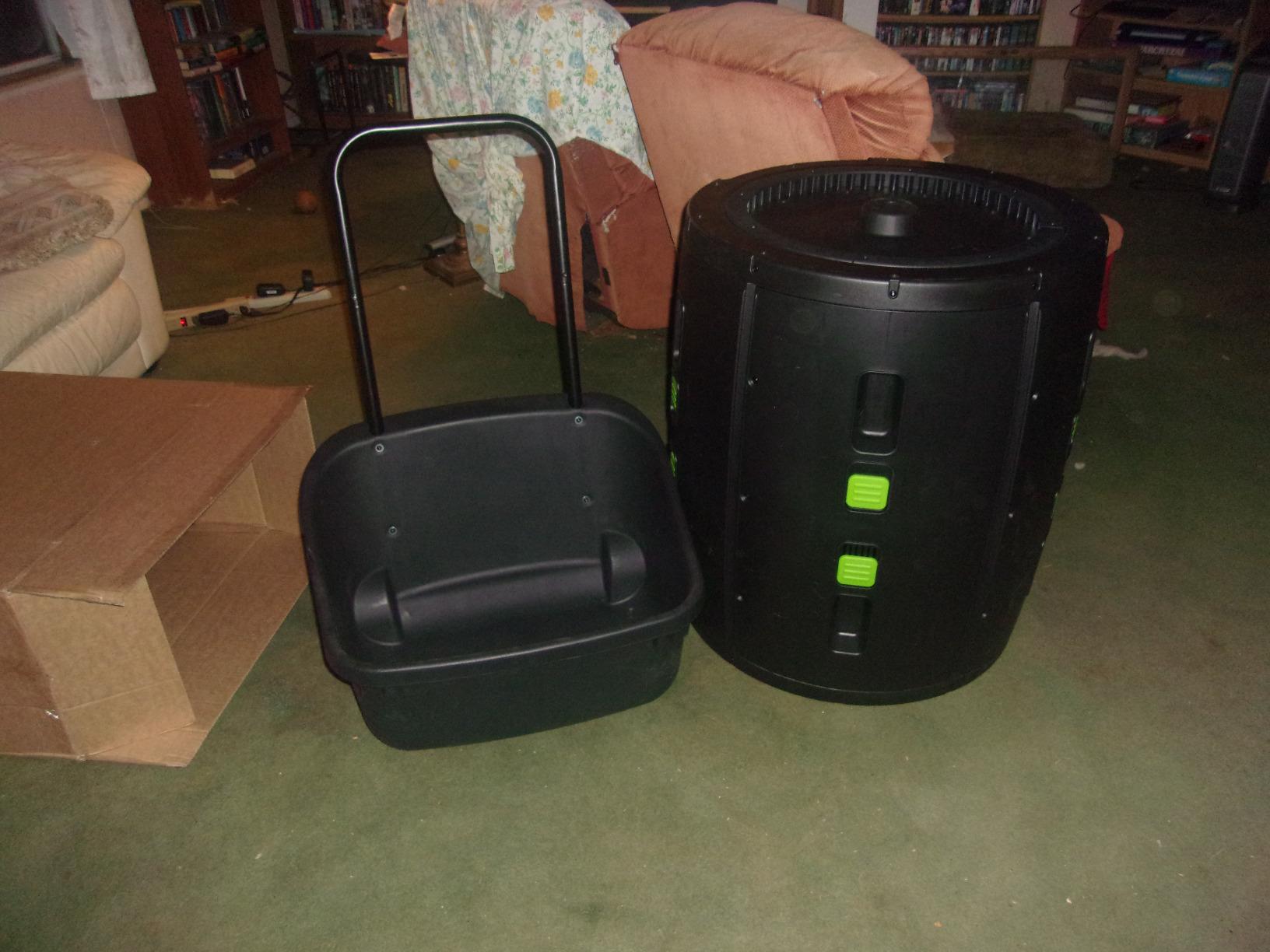 RSI MCT-MC Maze Compost Tumbler, Black customer photo 1