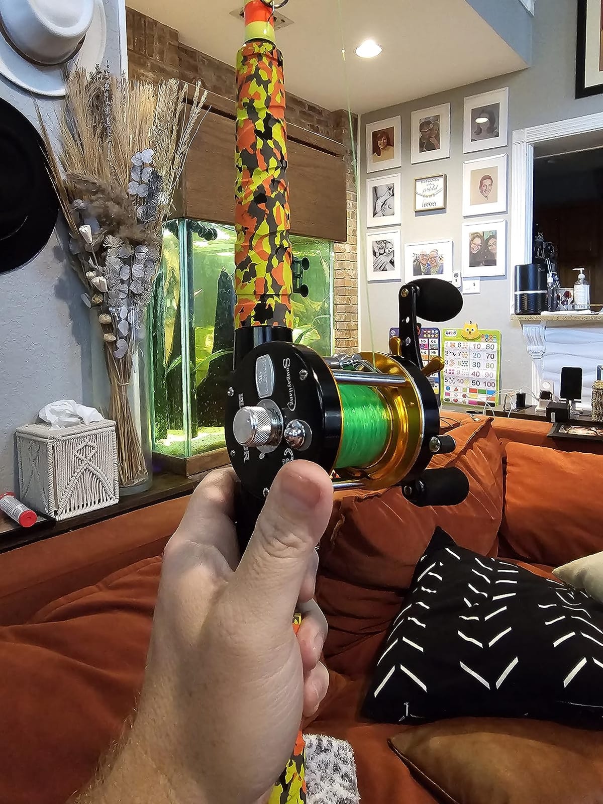 Sougayilang Fishing Reels Round Baitcasting Reel - Conventional Reel - Reinforced Metal Body and Supreme Star Drag customer photo 1