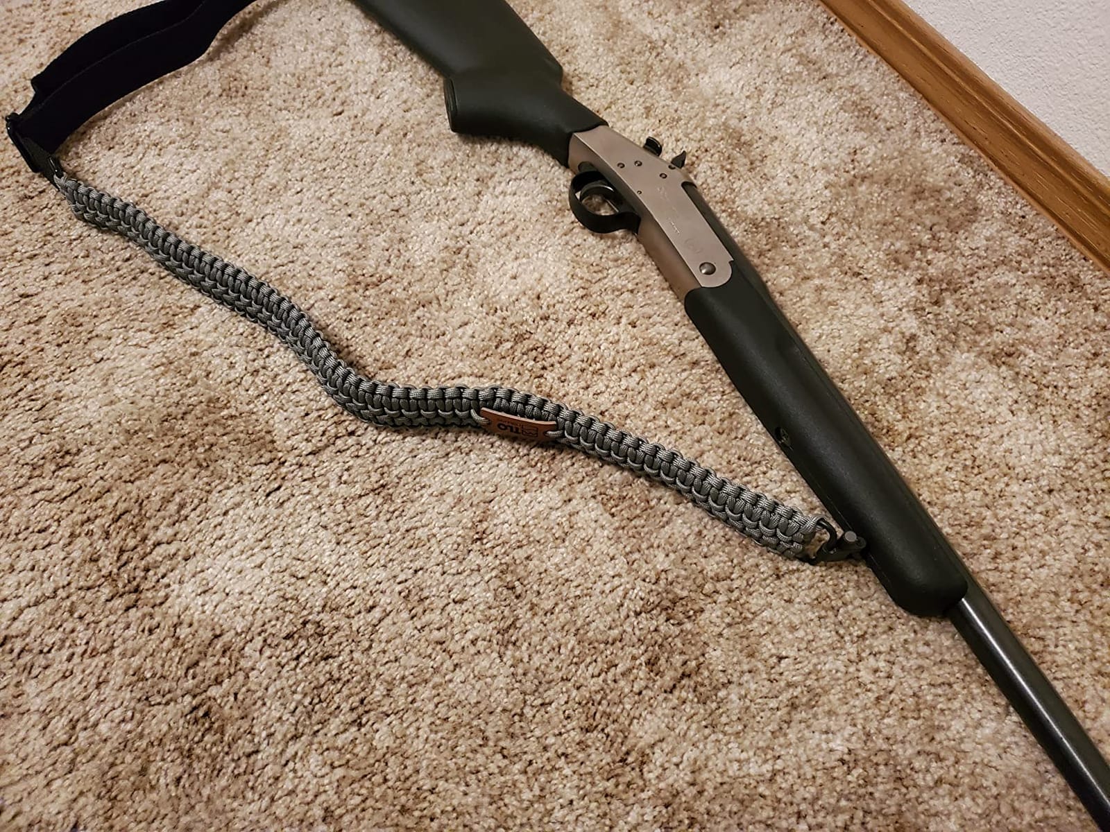 TLO Outdoors Paracord Gun Sling - Tactical 2-Point Rifle Sling, Extra Wide, Adjustable Strap with Swivels for Rifle, Shotgun, and Crossbow for Hunting, Shooting, Gun Safety (550 Rated Nylon) customer photo 2