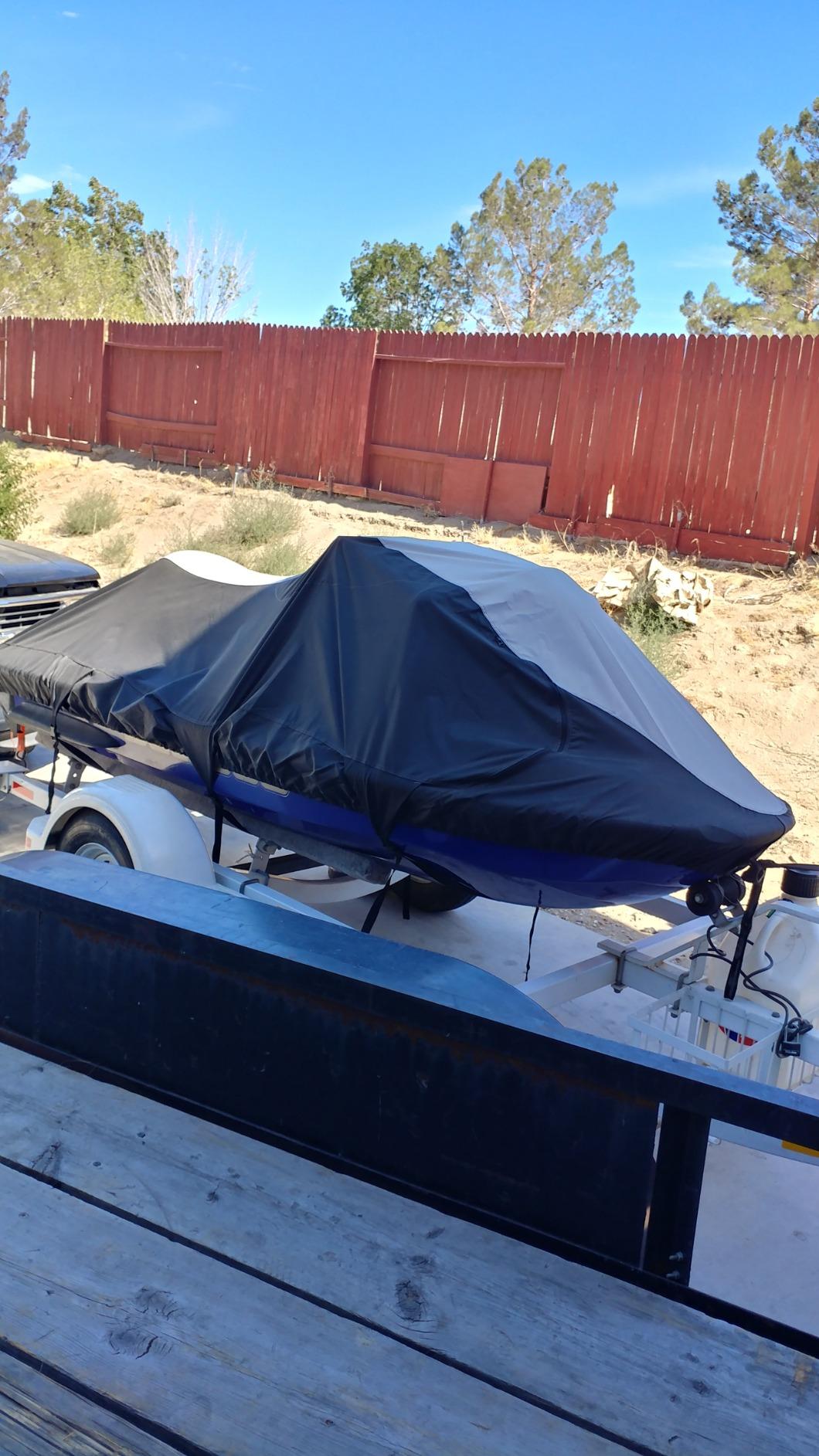 SBU Compatible for SeaDoo Sea Doo Bombardier PWC GTI 3 Seater Jet Ski Cover 1996-2009 600 Denier customer photo 1