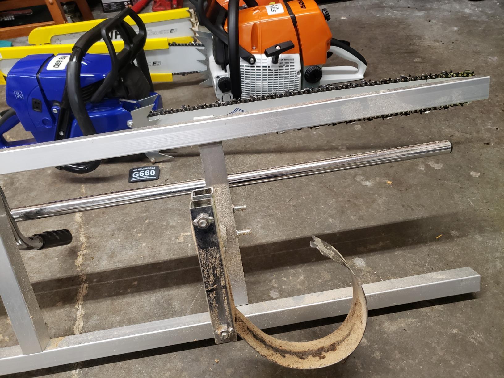 Farmertec Portable Chainsaw mill 48 Inch Holzfforma Planking Milling Saw Log Equipment Bar Size From 14'' to 48'' customer photo 1