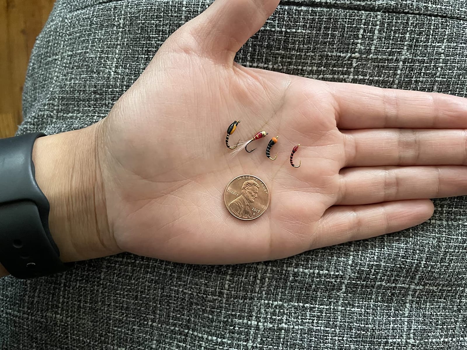 BASSDASH Fly Fishing Flies Kit Fly Assortment Trout Bass Fishing with Fly Box with Dry/Wet Flies, Nymphs, Streamers, Popper customer photo 1