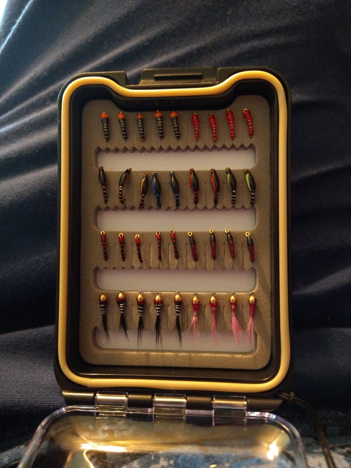 BASSDASH Fly Fishing Flies Kit Fly Assortment Trout Bass Fishing with Fly Box with Dry/Wet Flies, Nymphs, Streamers, Popper customer photo 2
