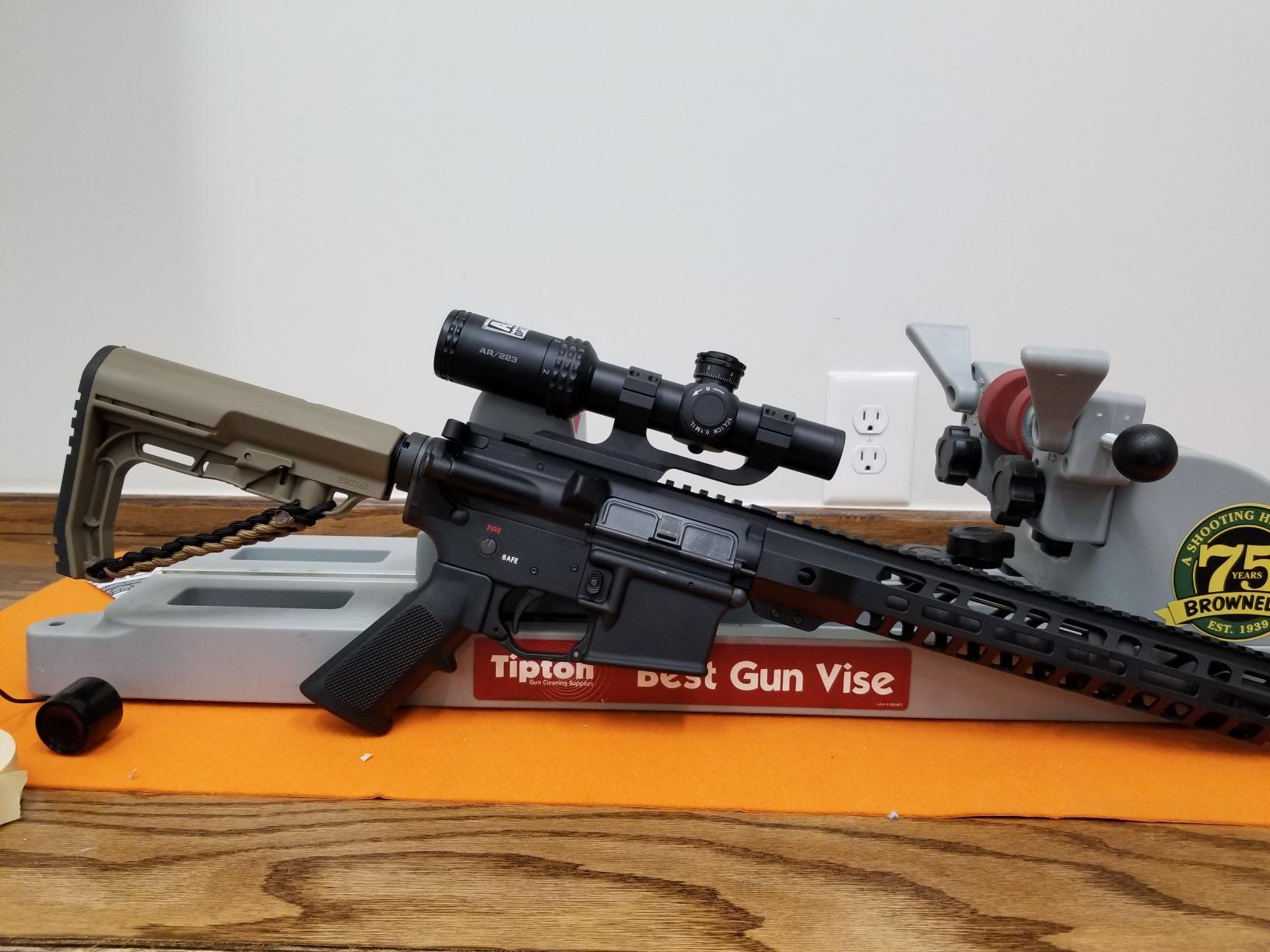 Monstrum Slim Profile Series Offset Cantilever Picatinny Scope Mount customer photo 2