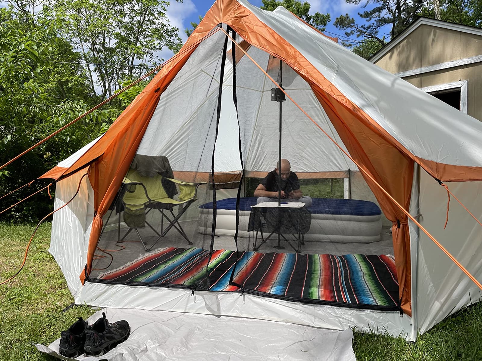 Ozark Trail, 8 Person Yurt Camping Tent customer photo 2