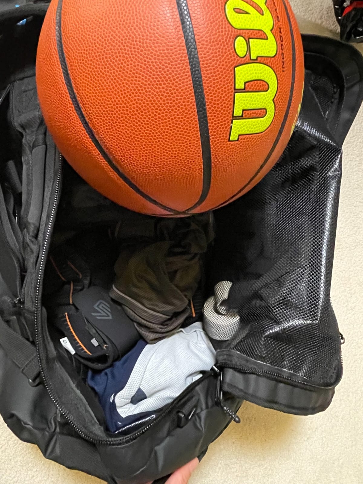 MIER Large Duffle Bag Backpack for Travel Camping Gym Sports, 45L/60L/90L customer photo 1
