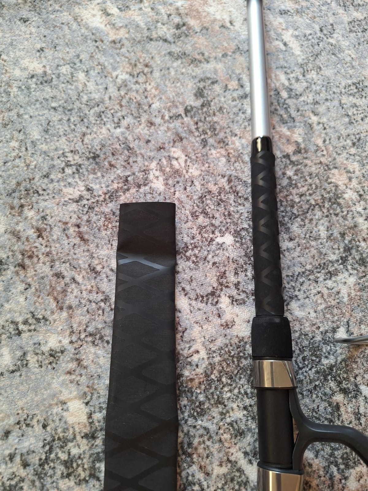 GREATFISHING Diameter: 25mm 30mm 35mm X-Tube Heat Shrink Sleeve Wrap Fishing Bulding Handle Cork Rod Grip with Non Slip Waterproof and Insulation 40 Inch Lengths Durable Repair customer photo 1