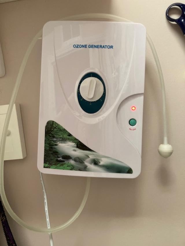 SHD Ozone Generator Water Ozonator O3 Ozone Machine 600mg/h for Home Air, Water, Fruits, Vegetables Clean customer photo 1