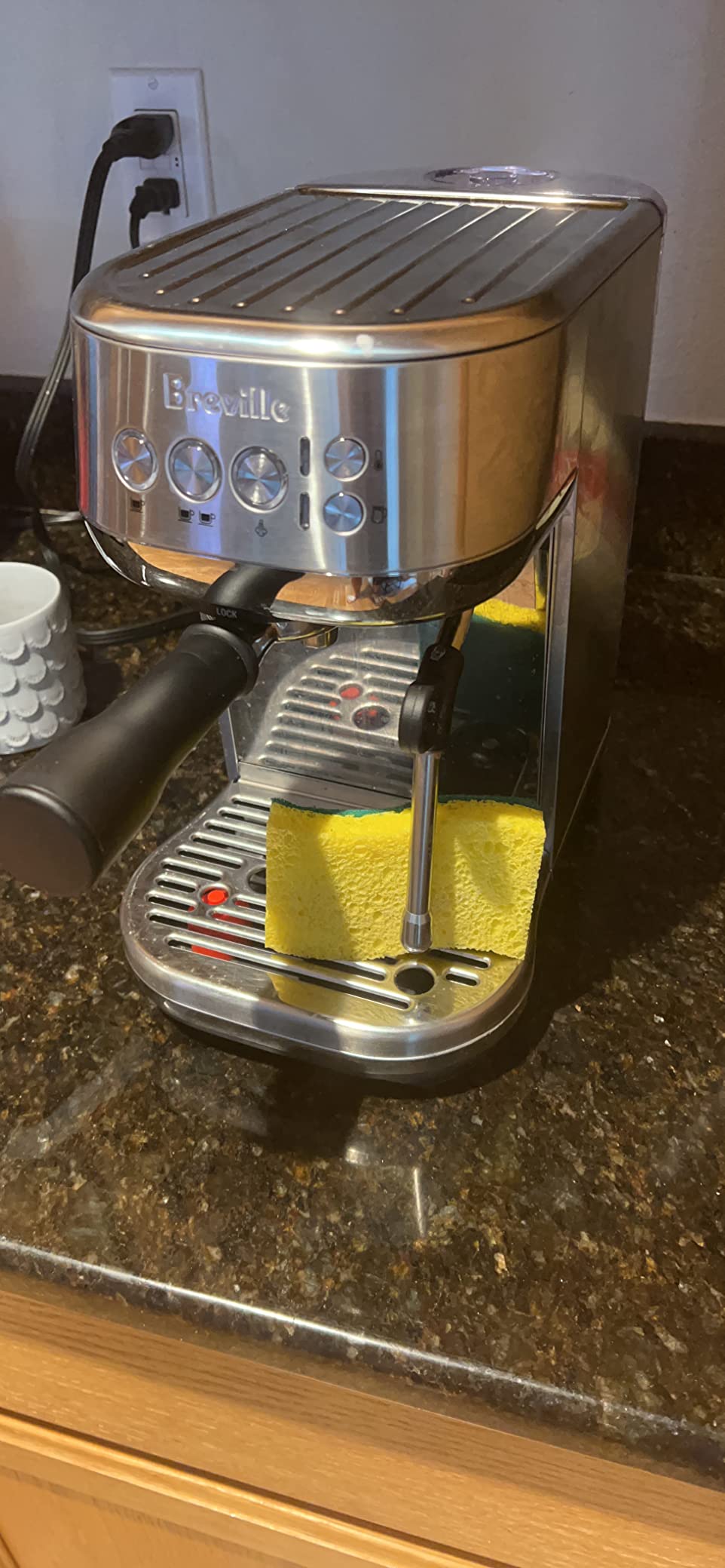 Breville BES500BSS Bambino Plus Espresso Machine, Brushed Stainless Steel customer photo 1
